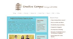 Desktop Screenshot of creativecampus.com.sg